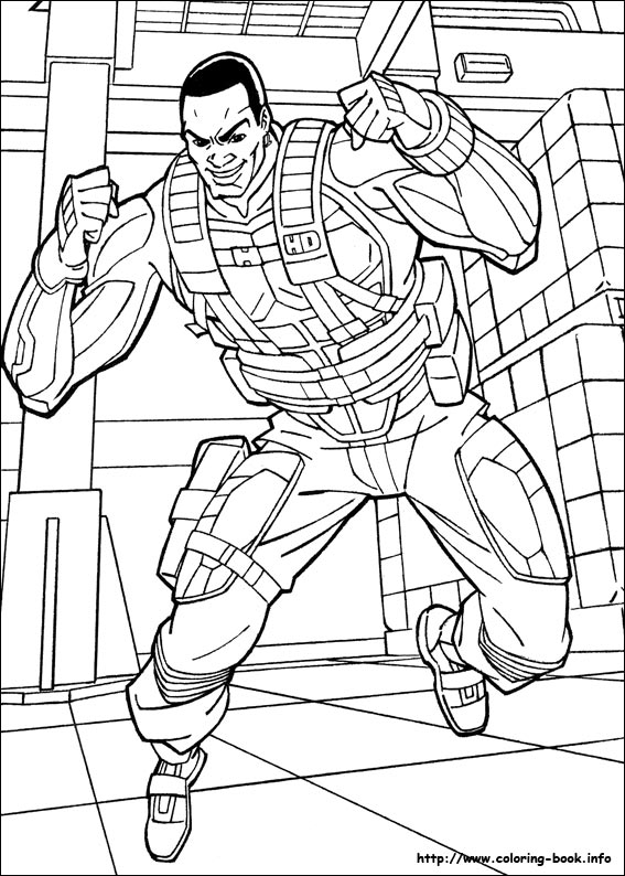 G.I. Joe coloring picture