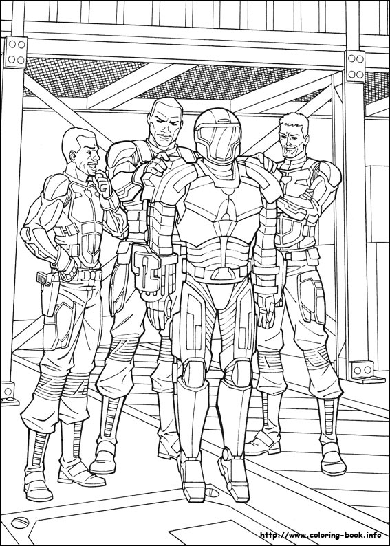 G.I. Joe coloring picture