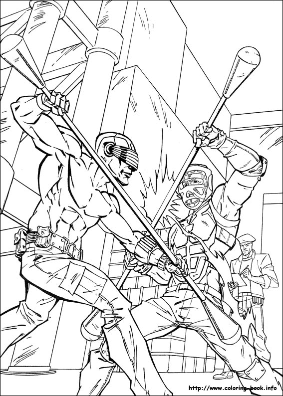 G.I. Joe coloring picture