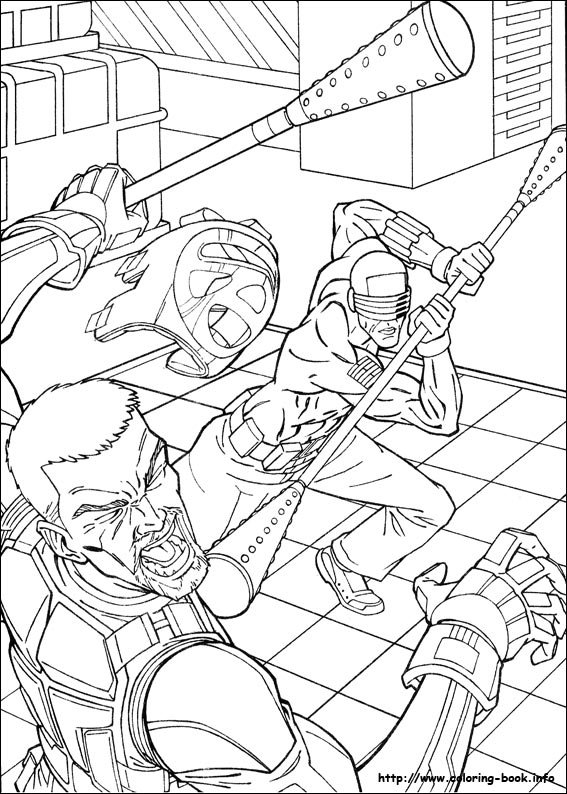 G.I. Joe coloring picture