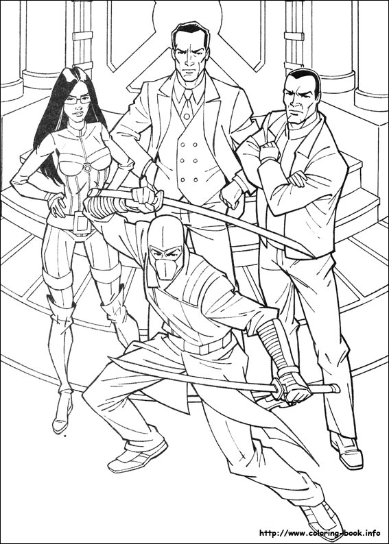 G.I. Joe coloring picture