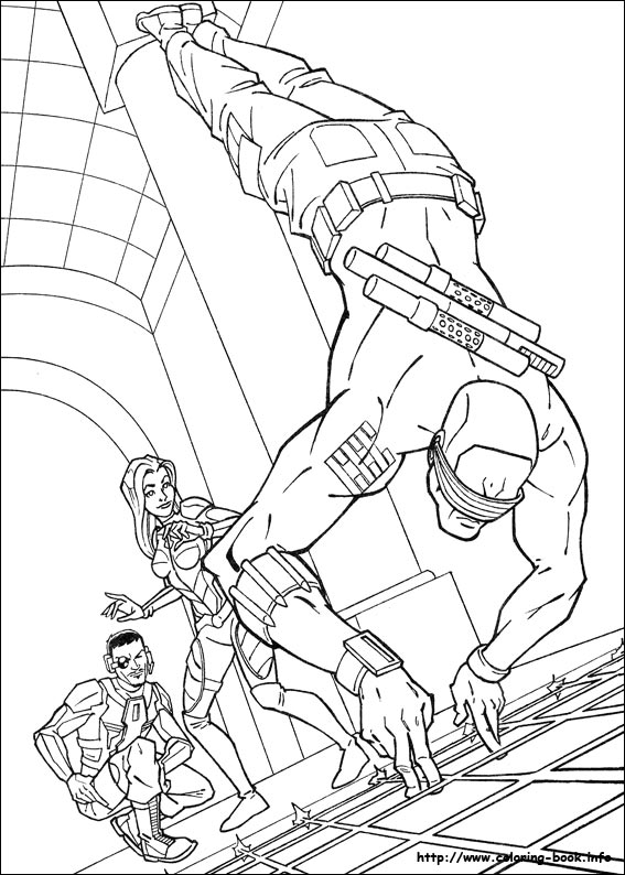G.I. Joe coloring picture