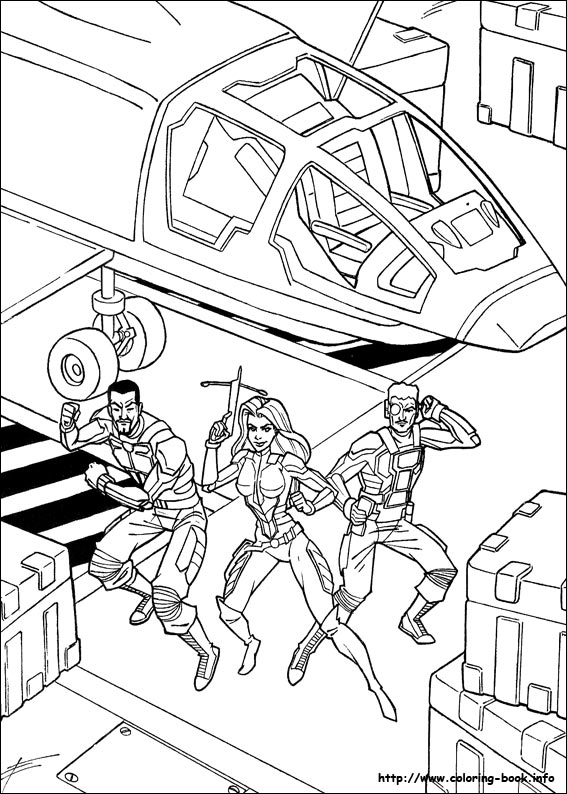 G.I. Joe coloring picture
