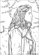 Harry Potter coloring pages on