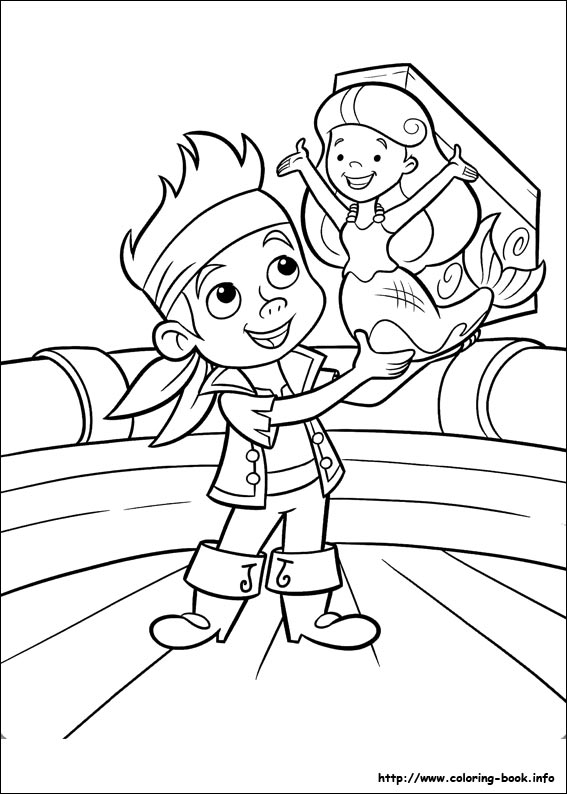 Jake and the Never Land Pirates coloring picture