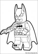 Lego Batman coloring pages on 