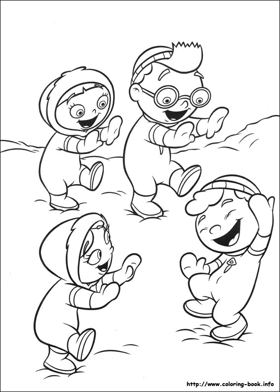 Little Einsteins coloring picture