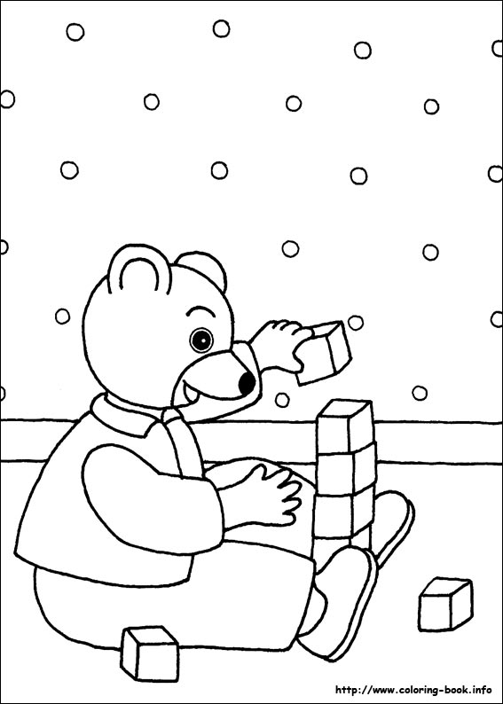 Little Brown Bear coloring picture