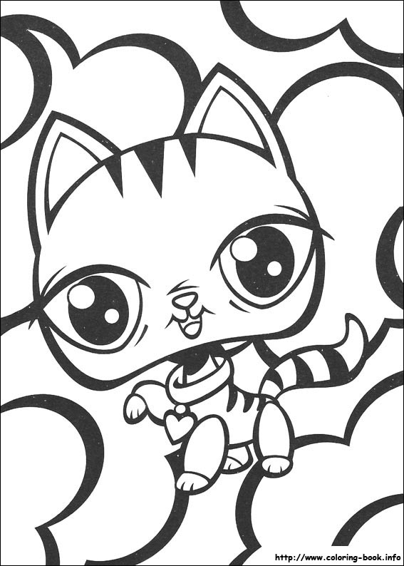 Littlest Pet Shop coloring picture