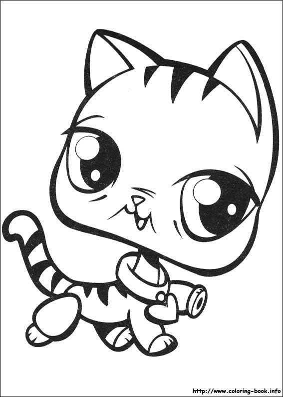 Littlest Pet Shop coloring picture