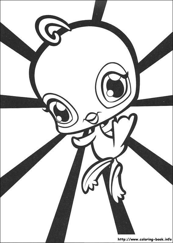 Littlest Pet Shop coloring picture
