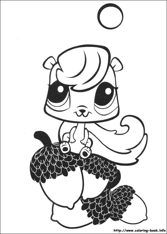 Littlest Pet Shop coloring picture