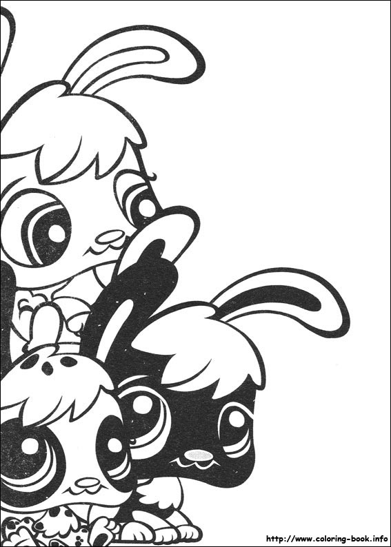 Littlest Pet Shop coloring picture
