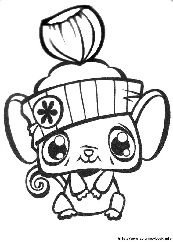 Littlest Pet Shop coloring picture