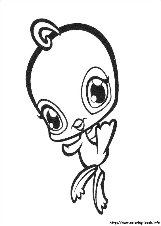 Littlest Pet Shop coloring picture