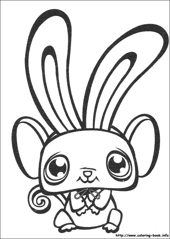 Littlest Pet Shop coloring picture