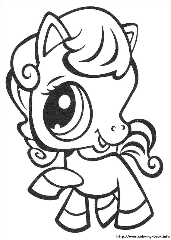 Littlest Pet Shop coloring picture
