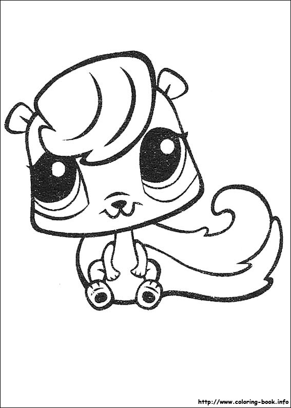 Littlest Pet Shop coloring picture