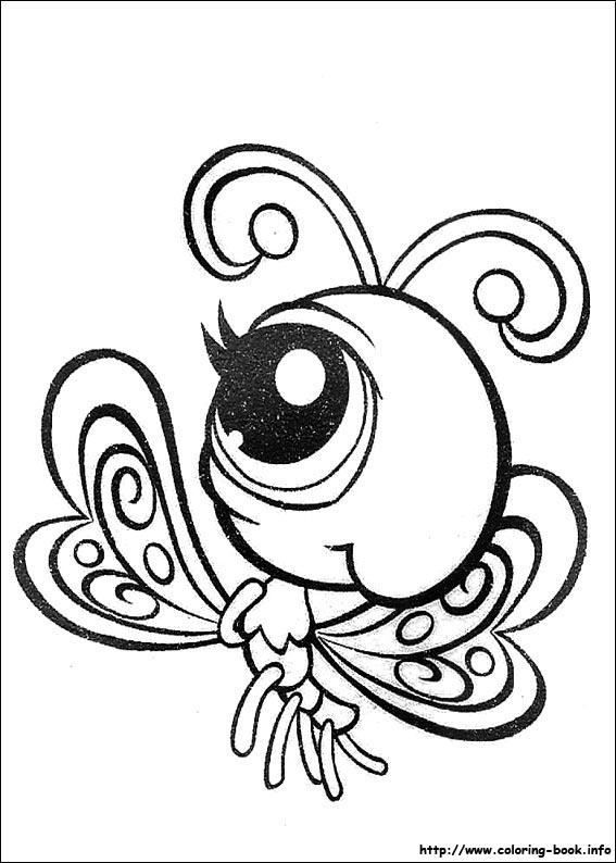 Littlest Pet Shop coloring picture