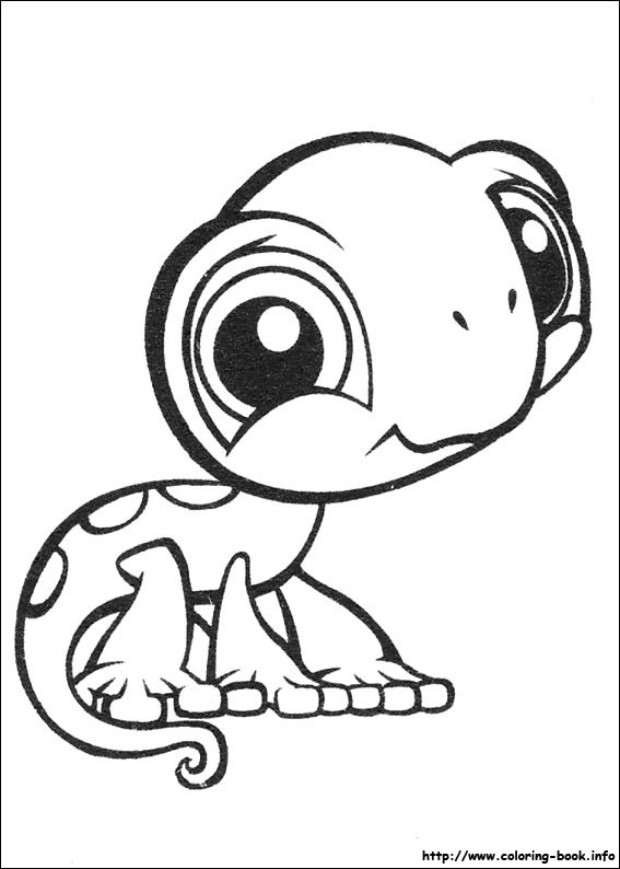Littlest Pet Shop coloring picture