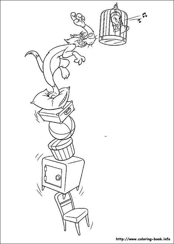 Looney Tunes coloring picture