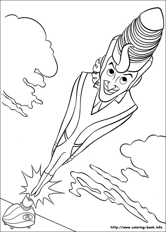 Meet the Robinsons coloring picture