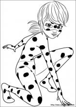 Ladybug and Cat Noir Coloring Pages Printable for Free Download