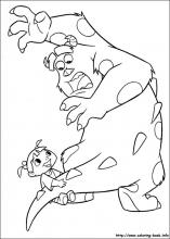 Monsters Inc. Coloring Pages (100% Free Printables)