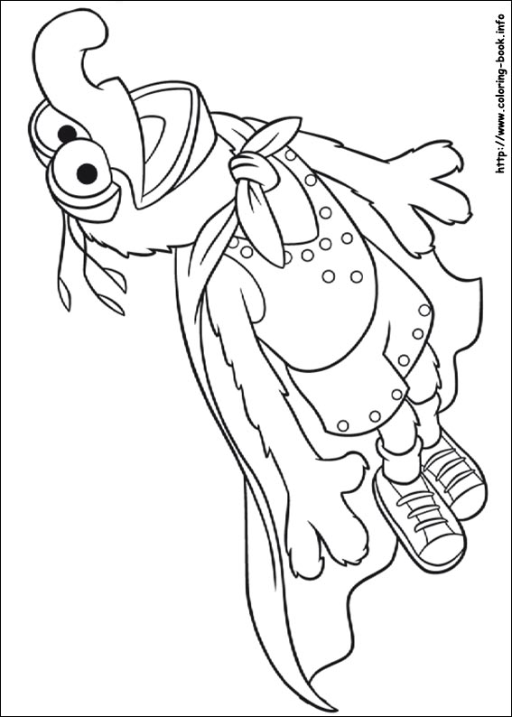 The Muppets coloring picture