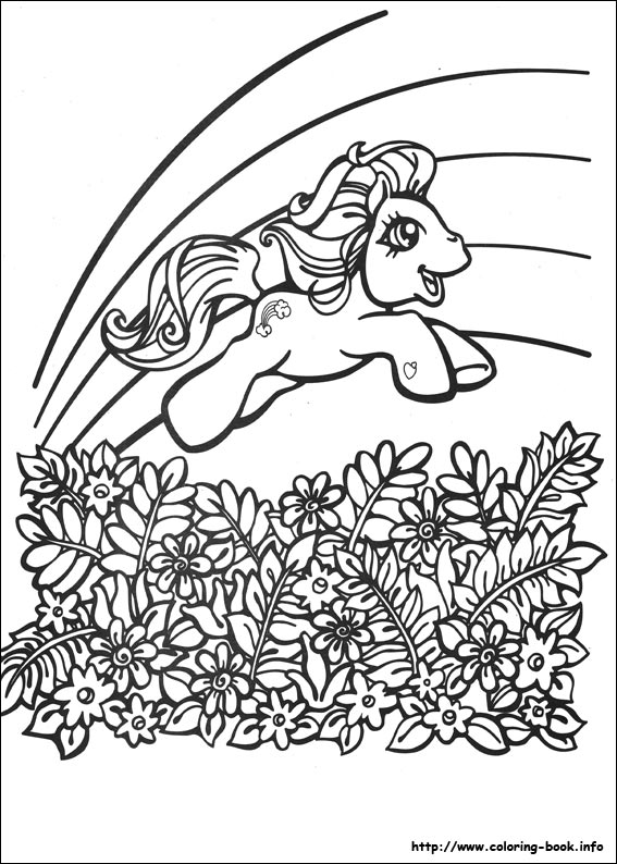 My Little Pony coloring picture