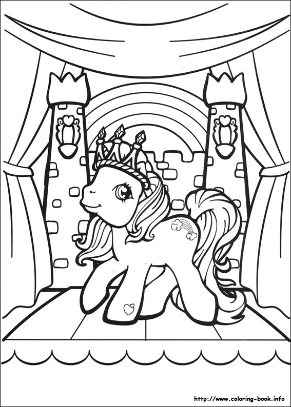My Little Pony coloring picture