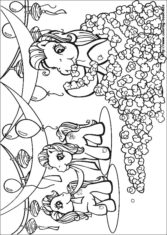 My Little Pony coloring picture
