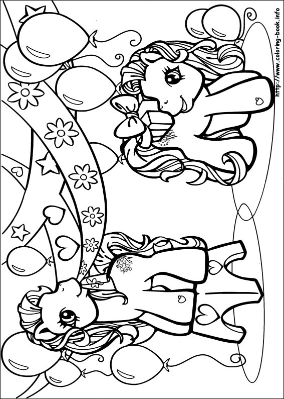My Little Pony coloring picture