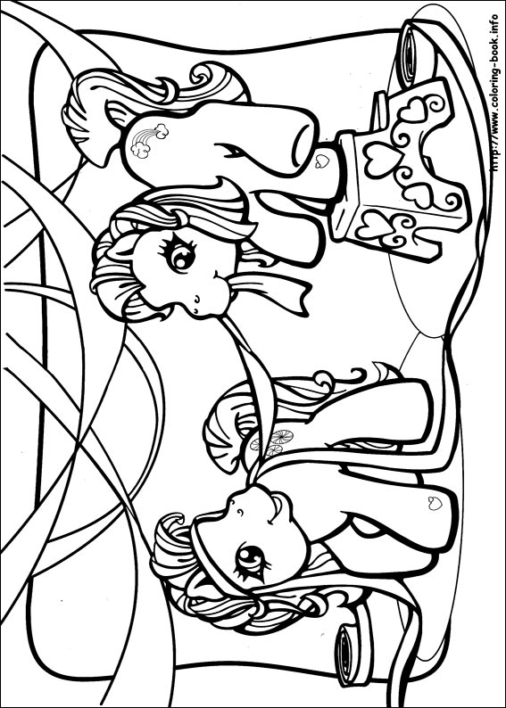 My Little Pony coloring picture