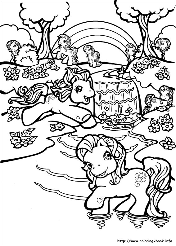 My Little Pony coloring picture