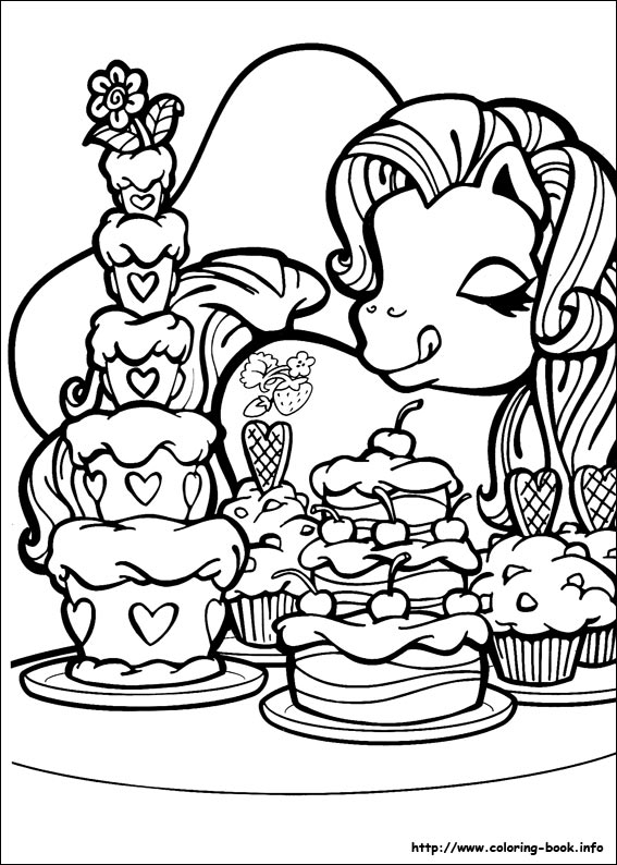 My Little Pony coloring picture