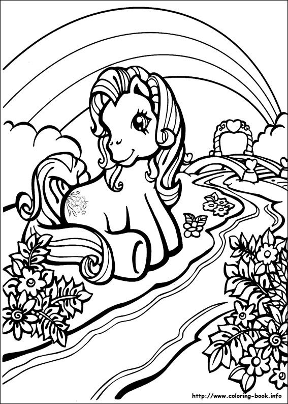 My Little Pony coloring picture