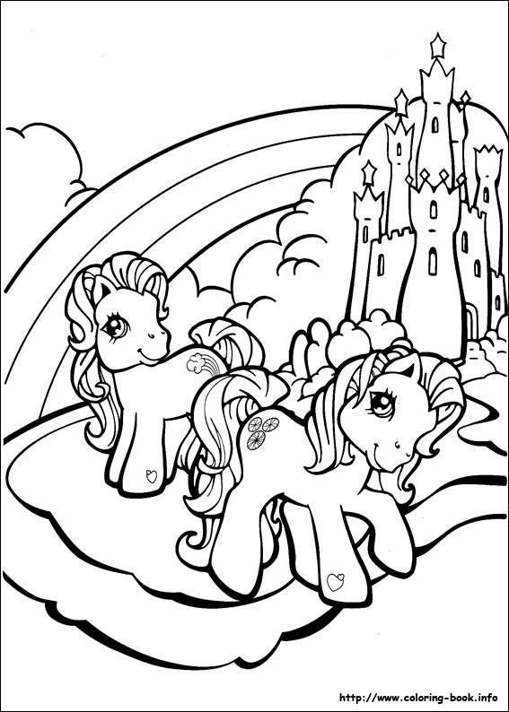 My Little Pony coloring picture