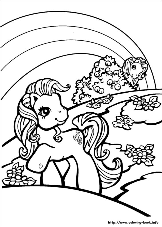 My Little Pony coloring picture