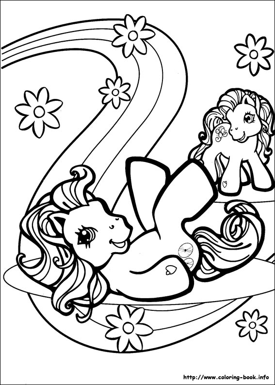 My Little Pony coloring picture