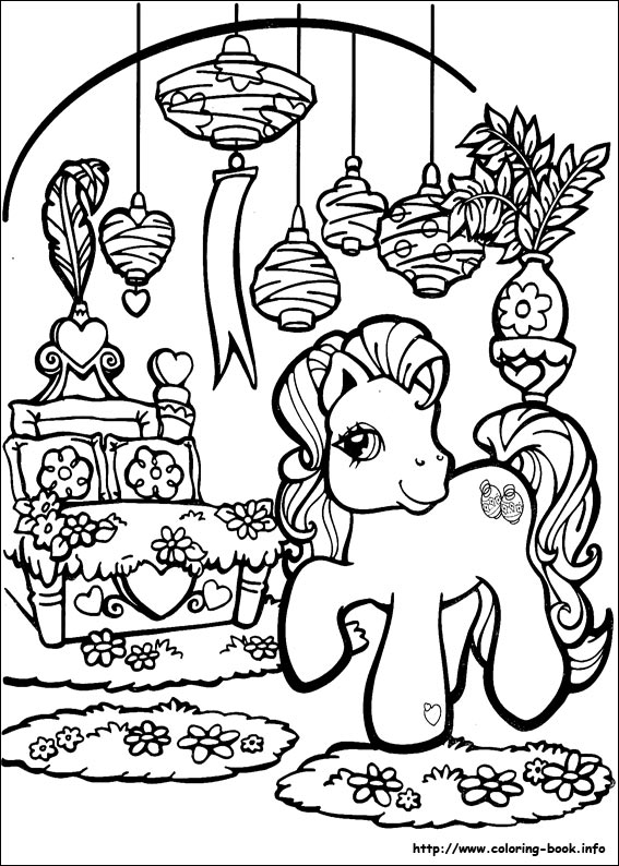My Little Pony coloring picture