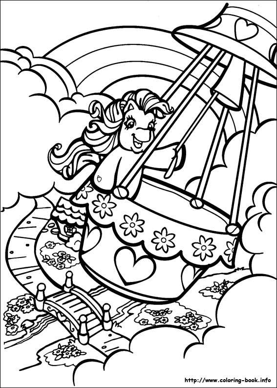 My Little Pony coloring picture