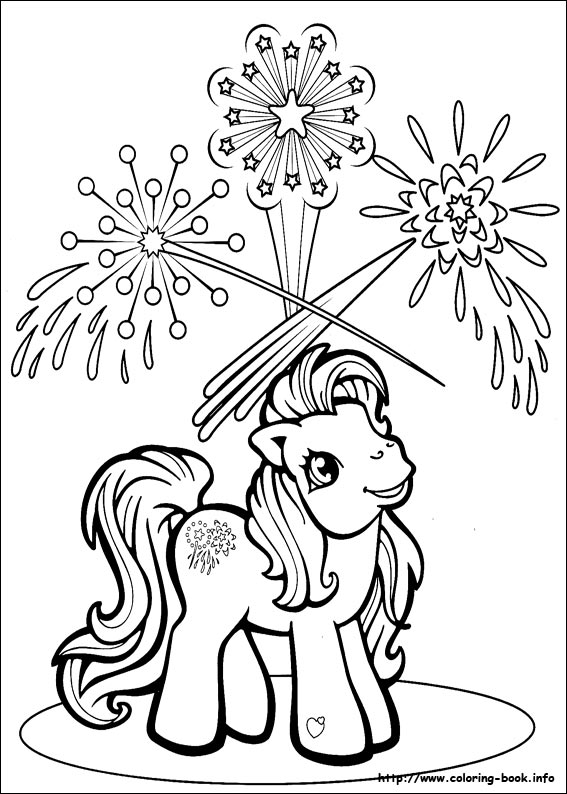 My Little Pony coloring picture