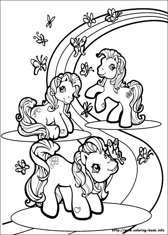 My Little Pony coloring picture