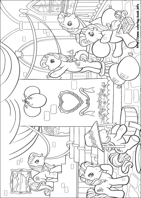 My Little Pony coloring picture