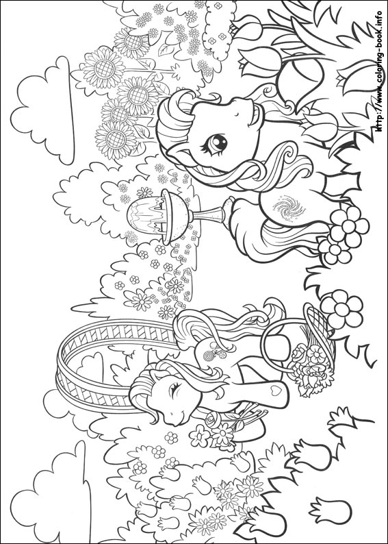 My Little Pony coloring picture