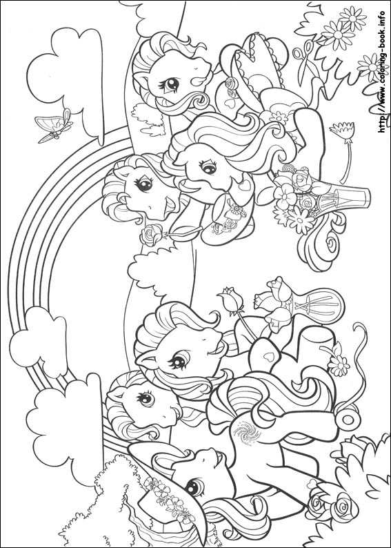 My Little Pony coloring picture