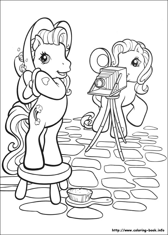 My Little Pony coloring picture