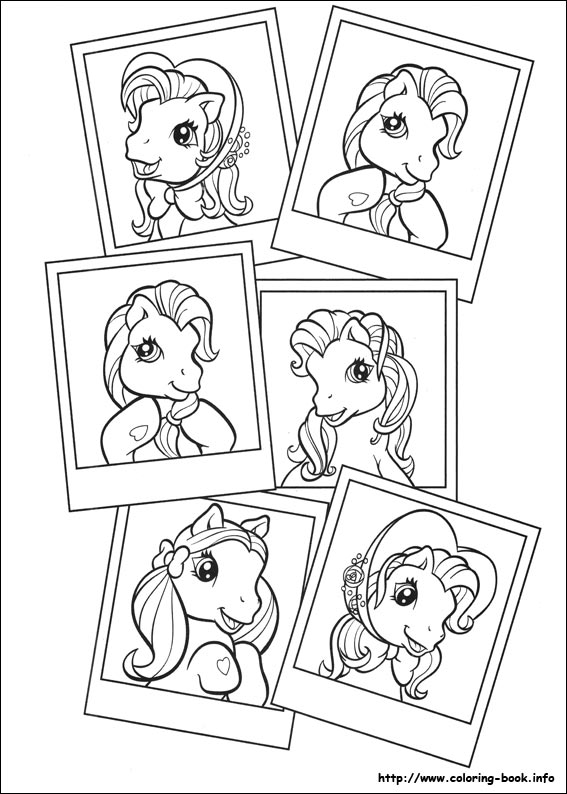 My Little Pony coloring picture