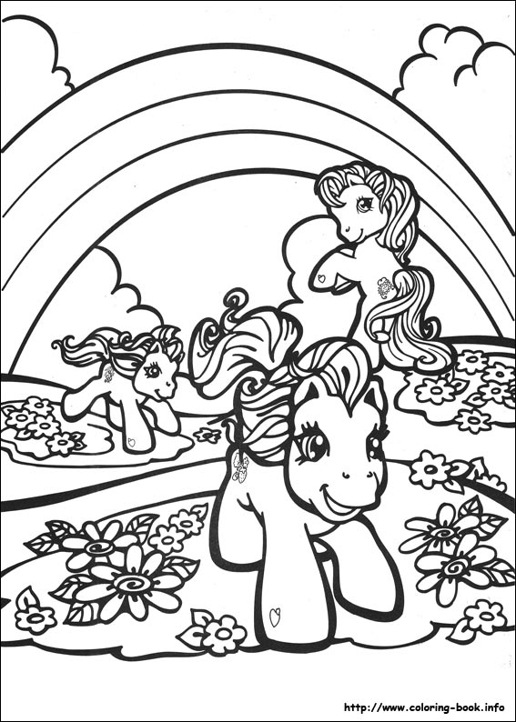 My Little Pony coloring picture